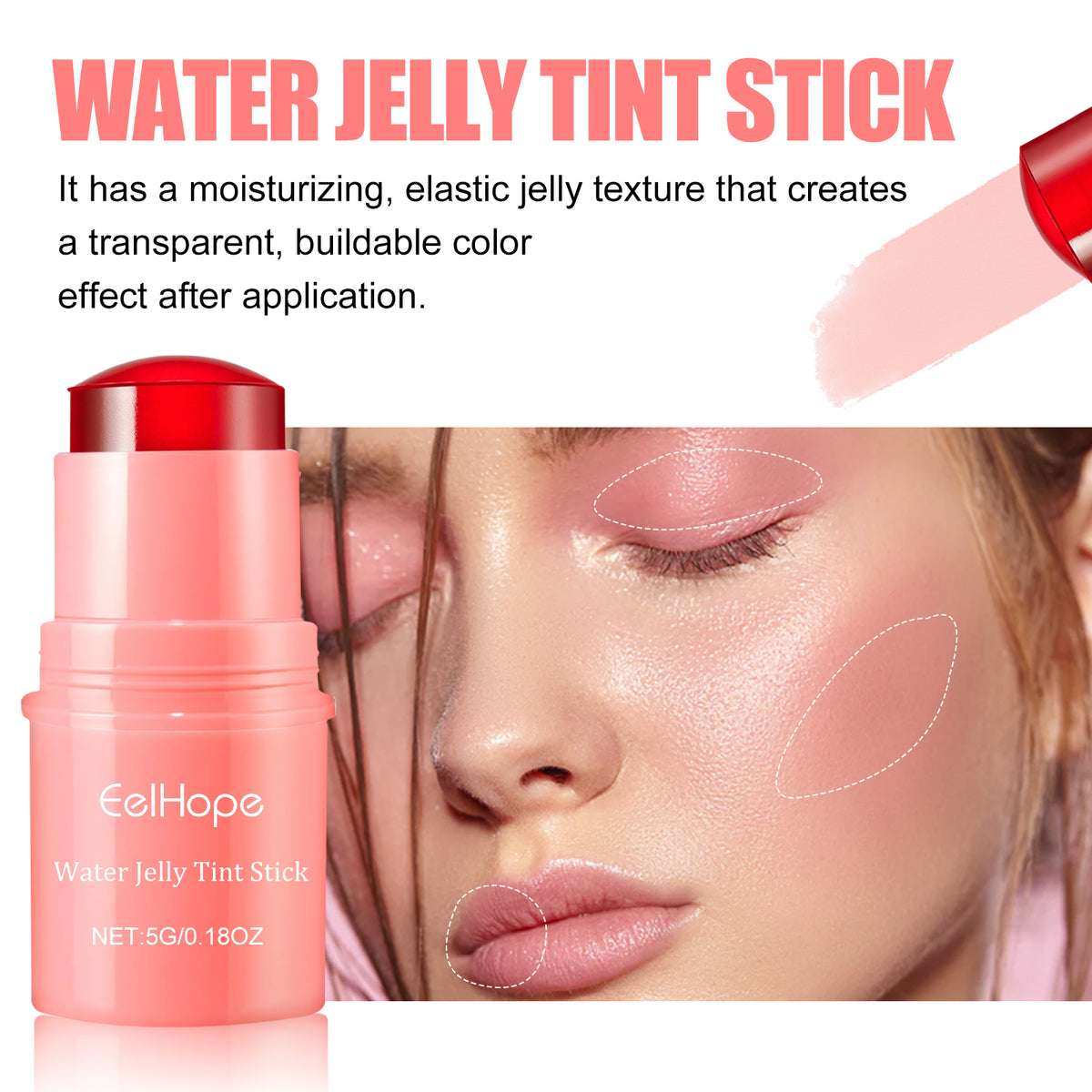Water Jelly Tint Stick Lip & Cheek Color