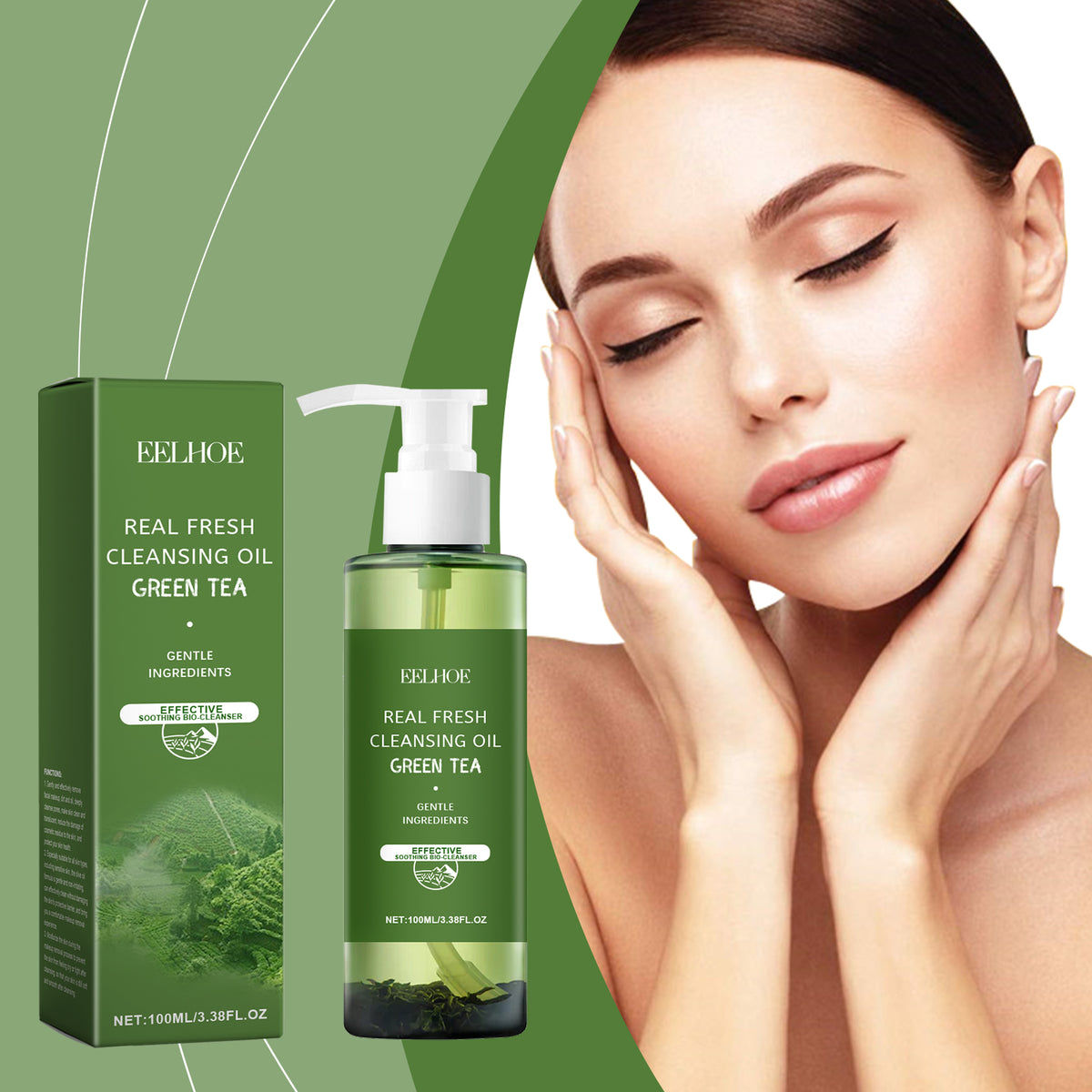 Green Tea Gentle Makeup Remover Oil