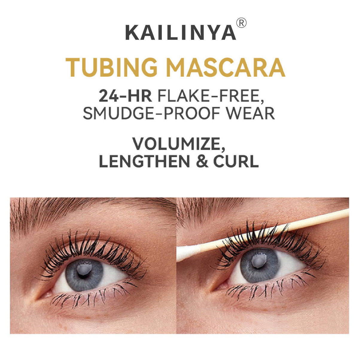Volumizing & Lengthening Waterproof Mascara